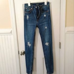 Wild Fable highest rise skinny